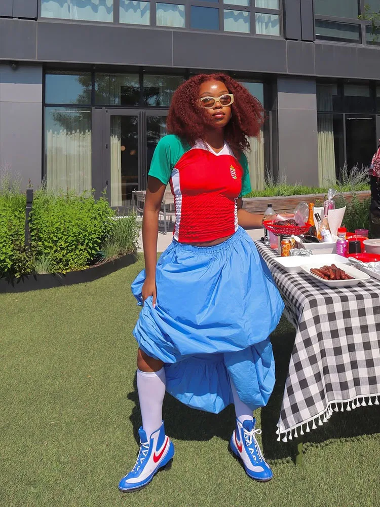 

2025 new slim wrinkle ladies' jerseys short retro Gothic T-shirts street sportswear elements street retro tops