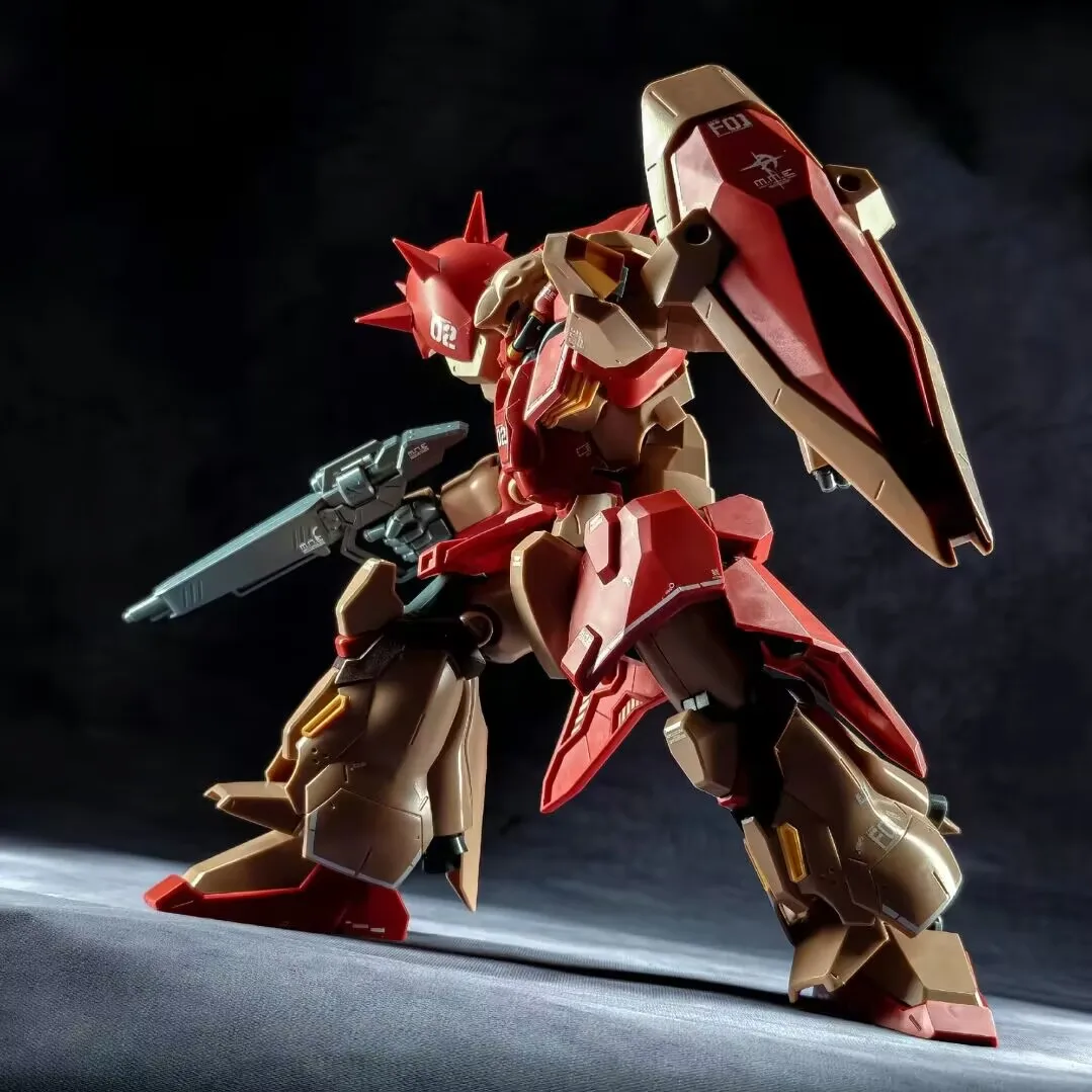 HUAXIA Modell 1/144 HGUC Me02R-F01 Messer Typ-F01 Bausatz aus Kunststoff Anime Actionfigur Roboter-Modell Spielzeug – Detail 6