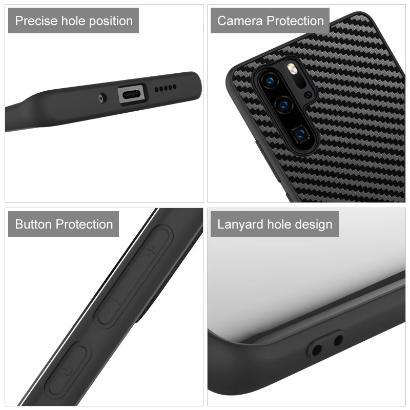 For Nubia Z60 Ultra 5G IMAK Pattern Texture Back Panel ZTE Z 60 Ultra Z60Ultra Case Carbon Fiber Bumper Shockproof Back Cover