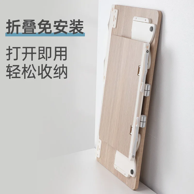 Bamboo Desktop Bookshelf Book Holder for Student Learning Writing Reading Portable Folding Study Desk Table