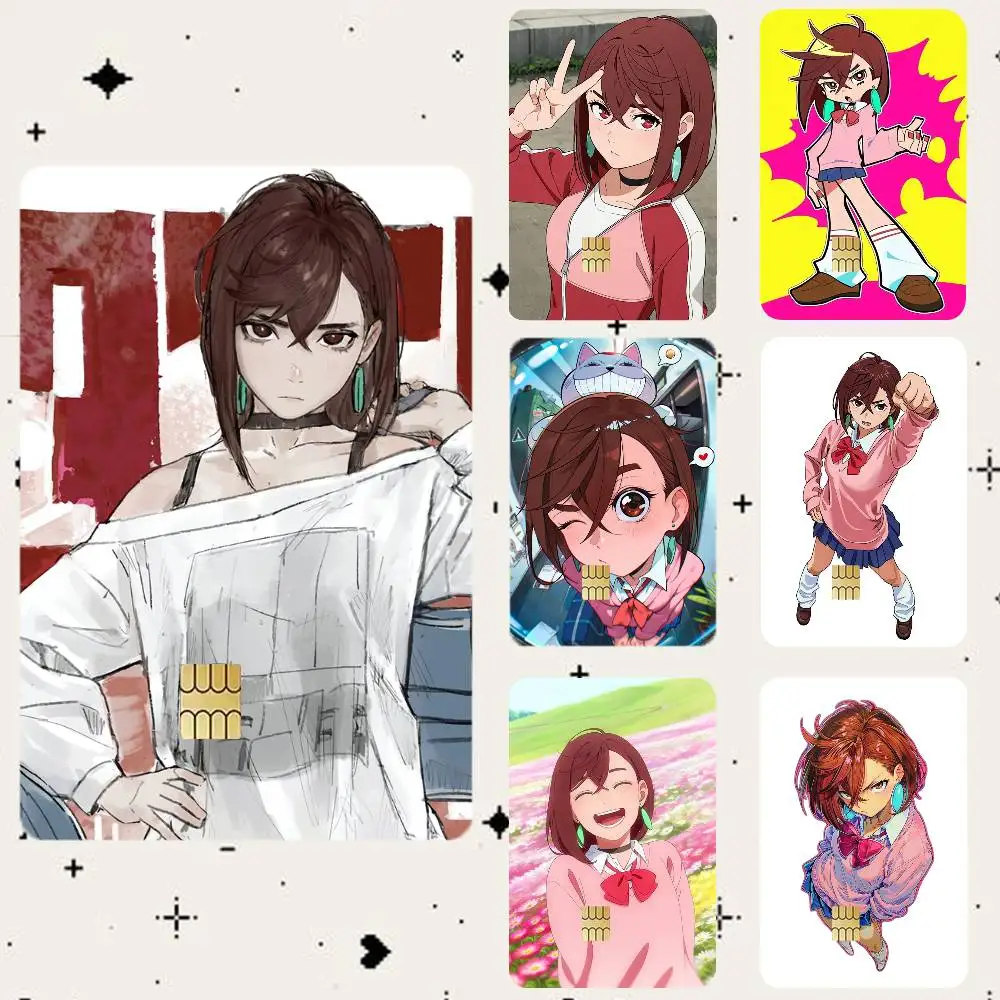 M-Momo Ayase HD Waterproof Card Skins Protective Stickers for Credit Bank Game Cards