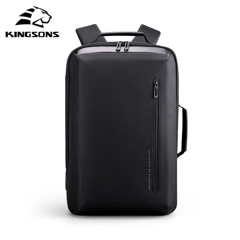 Zaino per Laptop KINGSONS da 15.6 pollici 45*29*18 zaino da uomo pratico impermeabile per esterni da lavoro