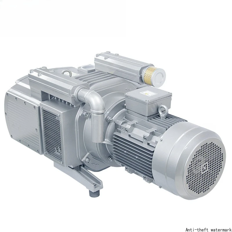 400-480m³/h No Oil Operation Dry Rotary Vane Vacuum Pump  VD400 for CNC Router Woodworking Machine 350mbar Air Suction