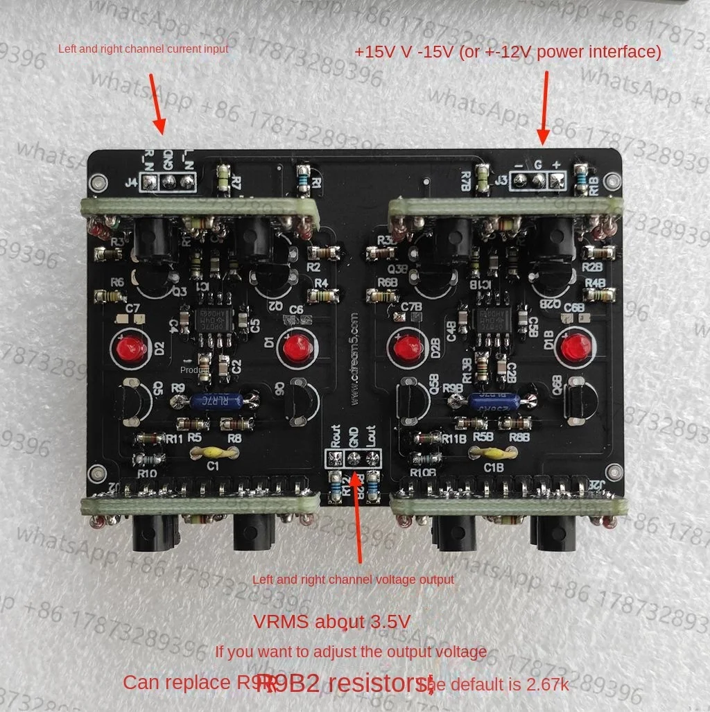 hdam-iv-lpf-open-loop-current-transmission-module-suitable-for-tda1541-tda1541a