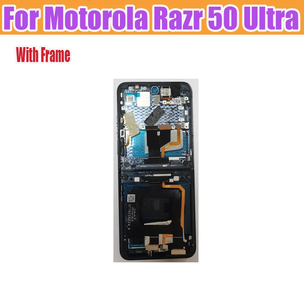 Original For Motorola Razr 50 Ultra LCD Display+Touch Screen