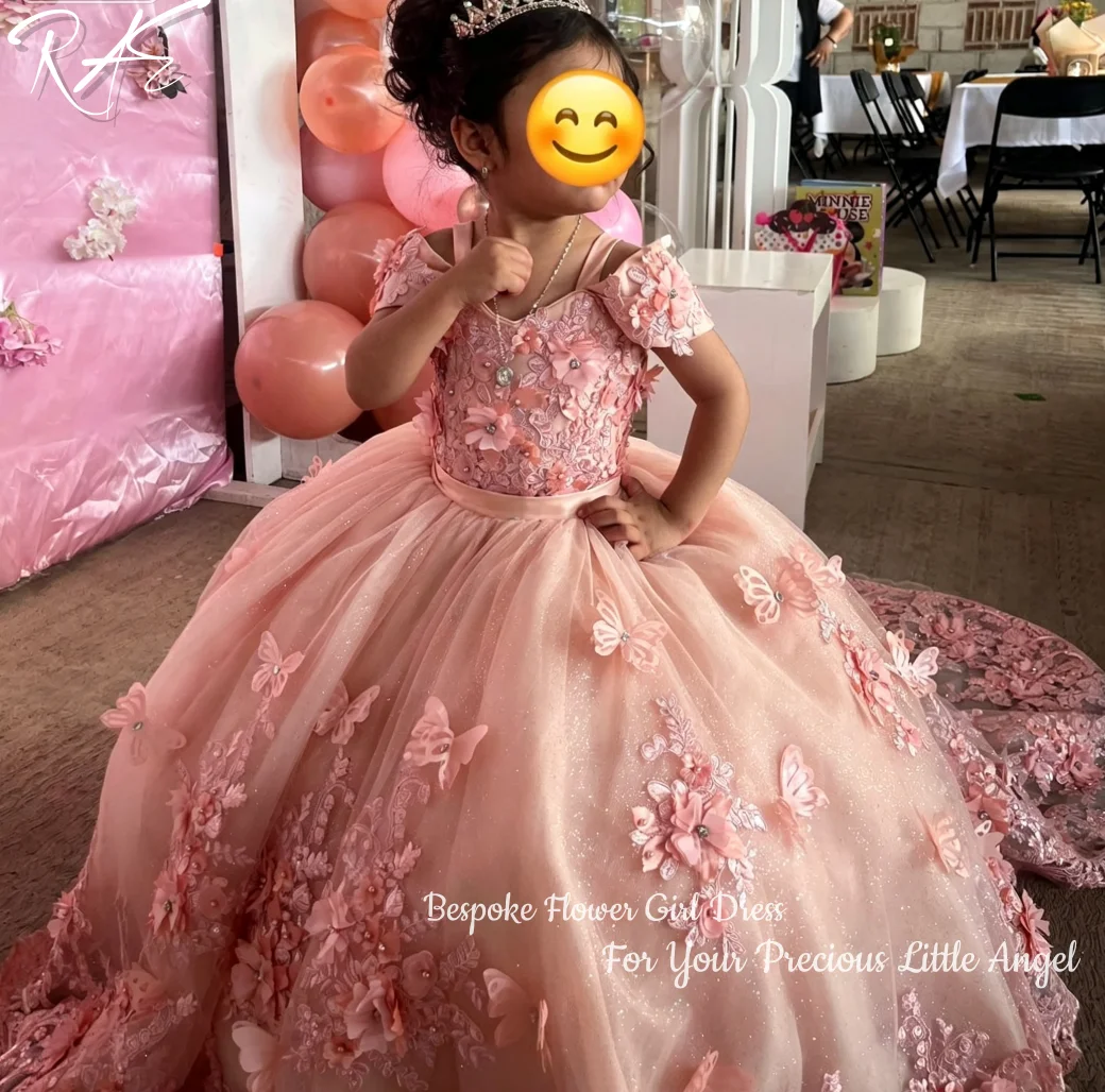 magnifique-robe-de-demoiselle-d'honneur-rose-en-tulle-de-qualite-superieure-avec-appliques-florales-et-longue-traine-pour-enfants-–-ideale-pour-mariages-anniversaires-et-soirees-de-gala
