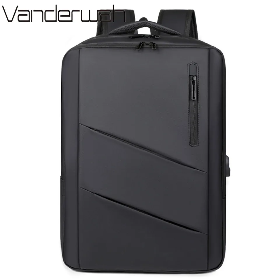 

Sleek Multi-Functional Large Capacity Travel Backpack For Men Water-Resistant With Usb Charging Port Business Laptop Backpack