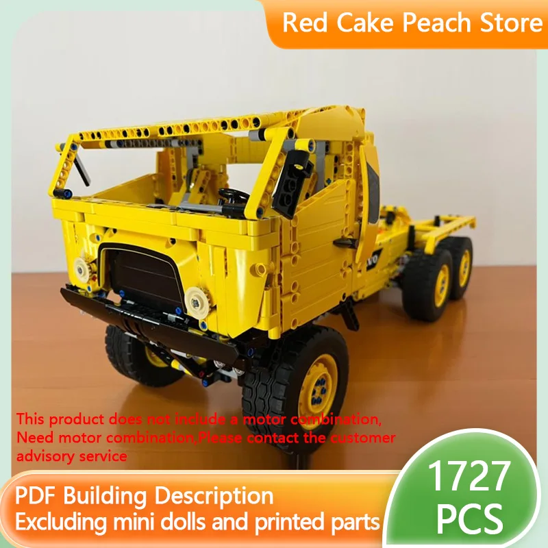 

City Car Model MOC Building Bricks T815 Heavy-Duty Pickup Truck Modular Technology Children Holiday Gifts Assemble Toys Suit