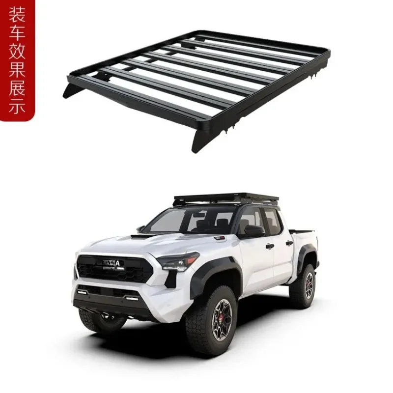 

Suitable For Toyota Tacoma 2024 New Luggage Rack Manganese Steel Roof Rack Off-road Luggage Frame