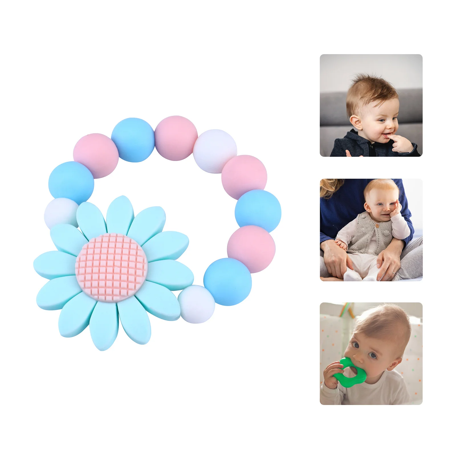 

Детские силиконовые прорезыватели для младенцев, безопасный жевательный инструмент для облегчения прорезывания зубов для новорожденных, младенцев, младенцев