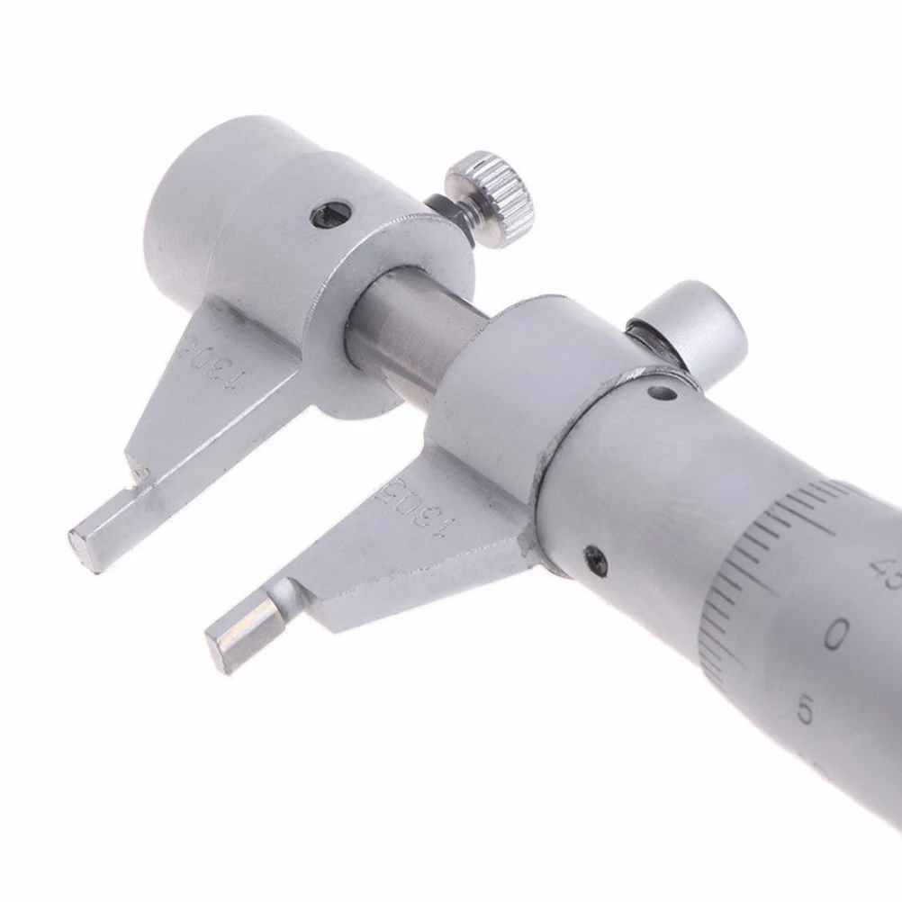 

Inside Micrometer Screw Micrometer Stainless Steel Internal Diameter Measuring Instrument Carbide Tips Wear Resistant Lock Clamp