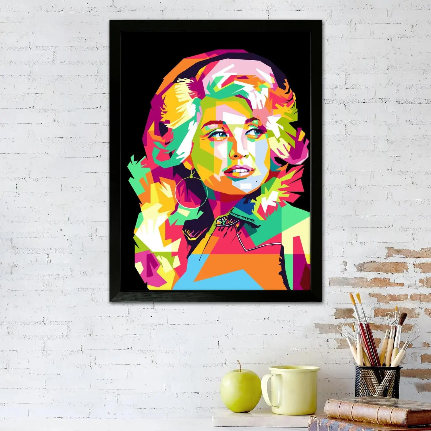 Dolly Parton Canvas Art Poster and Wall Art Picture Print, Modern Family Bedroom Decor Posters,Decorative painting