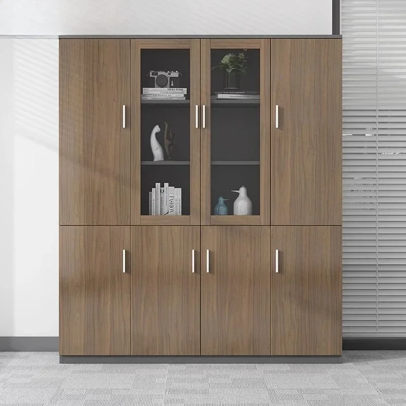 خزانة ملفات ممتازة، خشبية عالية وبسيطة وحديثة، خزانة ملفات، خزانة بيانات، خزانة كتب، مكتب #5