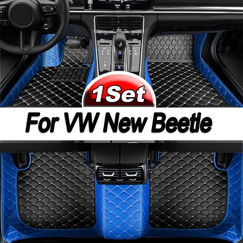 

Car Floor Mats For VW Volkswagen New Beetle Convertible 1998~2011 Waterproof Rug Tapetes Para Automovil Car Mats Car Accessories