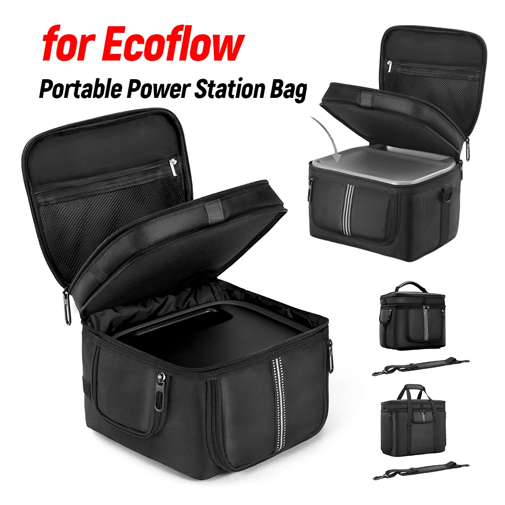 Carrying Case for Ecoflow River 2 Pro/Max Waterproof Storage Case for Ecoflow River 3/3 Plus for Ecoflow Delta 3 Plus/Delta 2