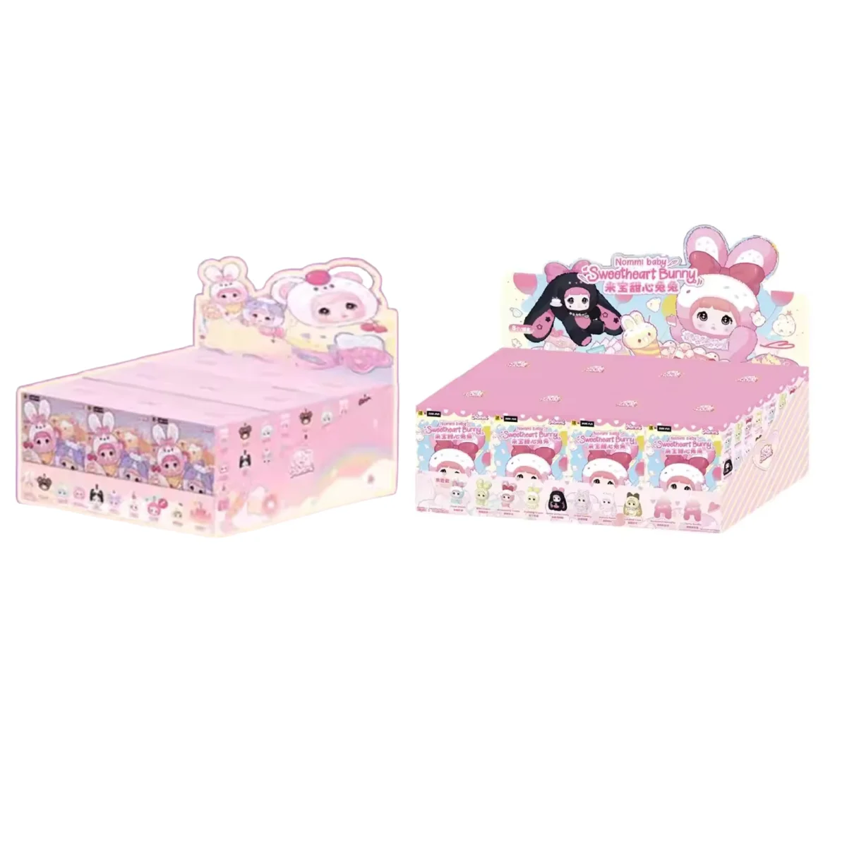 

Аутентичные Nommi Baby Sweetheart Bunny Sweetness 100% серия слепая коробка кукла ручной работы плюшевая кукла орнамент кукла для девочек