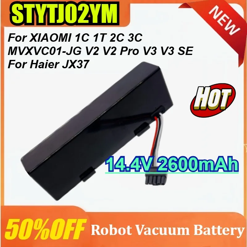 

14.4V 2800mAh STYTJ02YM 4S1P Electric Sweeper Stable Battery for Mijia Mi Robot Vacuum-Mop P Sweeping Mopping Robot