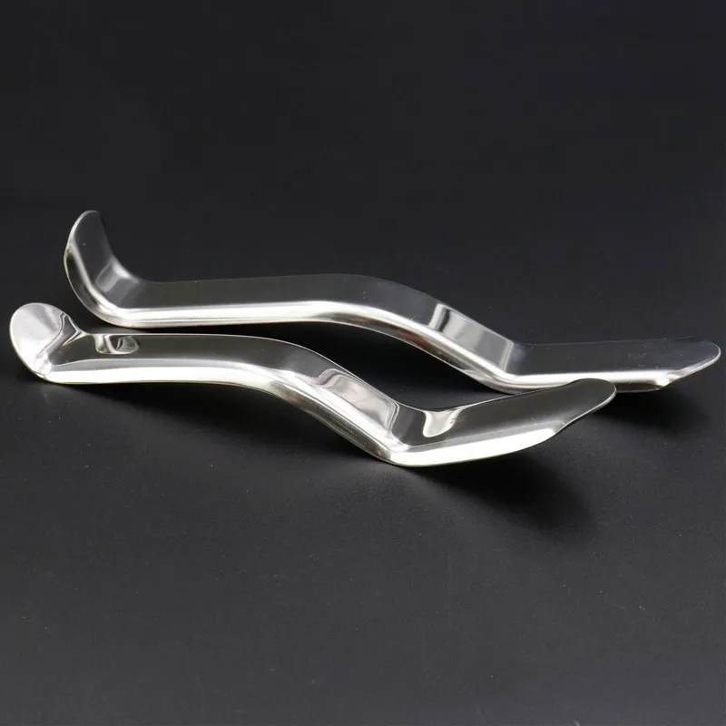 1PCS Dentistry Lip Cheek Retractor S Shape Stainless Steel Surgical Implant Mouth Opener Instrument Dentist Tools Lip Hook Clamp