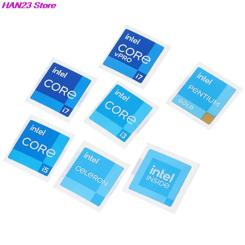5PCS DIY Original 11 Generation Evo Certification Label Core I9 I7 I5 I3 Laptop Desktop Cpu Sticker 1.8*1.8cm