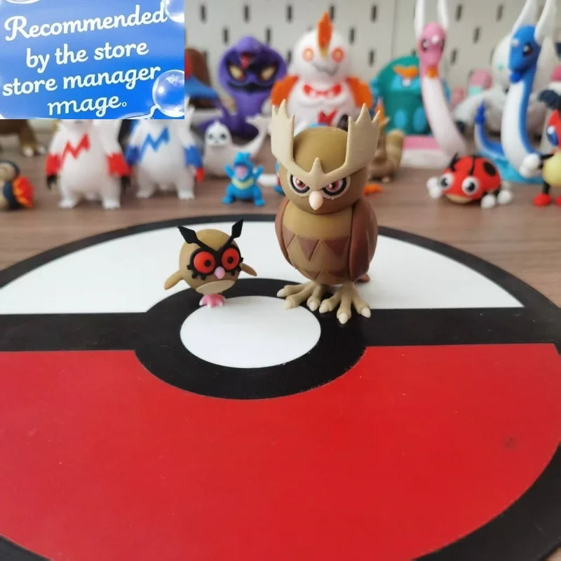 

Аниме Hoothoot Noctowl Фигурка Proportion World 1:20 Diy 3D Печать Модель персонажа из мультфильма Настольный детский праздничный подарок