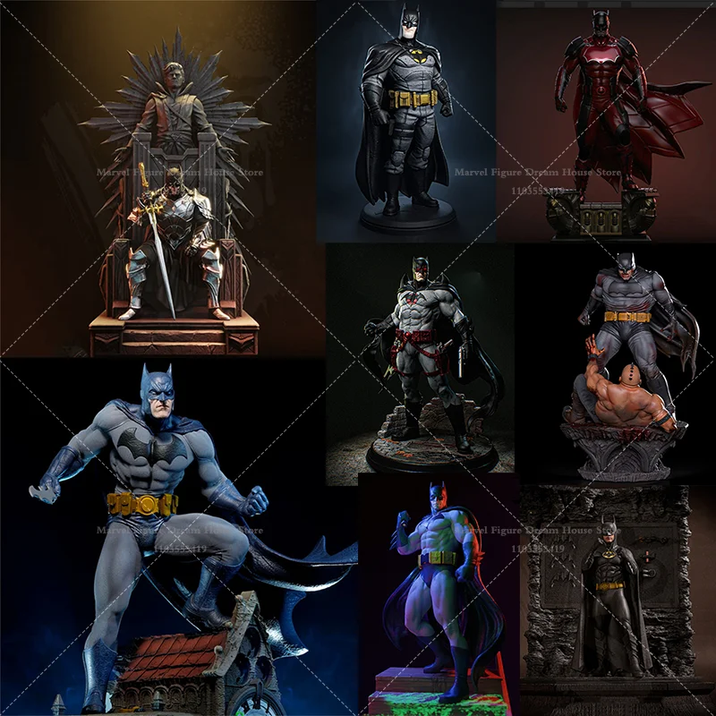 

1/24 1/18 Scale DIY Self-assembled GK 3D Resin Un-panited Doll White Model Hope And Justice Protect The Future Of Gotham Bruce
