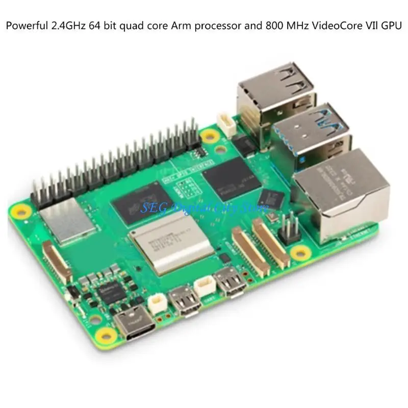 

U75B For RPI 5 A76 Development Board 8GB Wireless 2x USB3.0 2x USB 2.0 Port