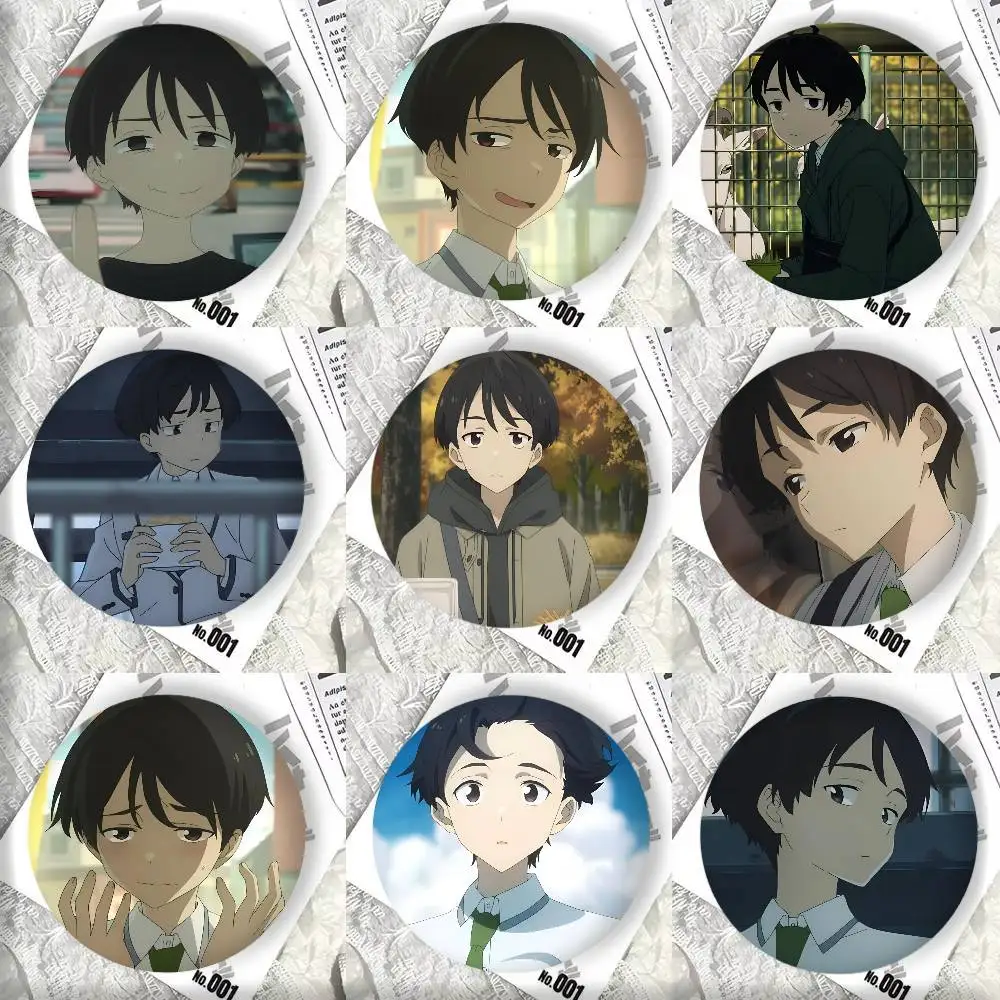 Anime T-Too Many Losing Heroines Riko Shiratama Badges 44 58 75 mm Round Cosplay Pin Bag Decor Fans Collect Friends Gifts Brooch