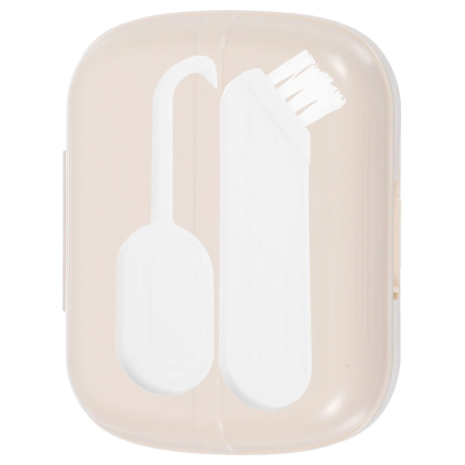 

Braces Box Retainer Cleaner Container Holder Round Outdoor Case Travel Carrier Cases for Soaking
