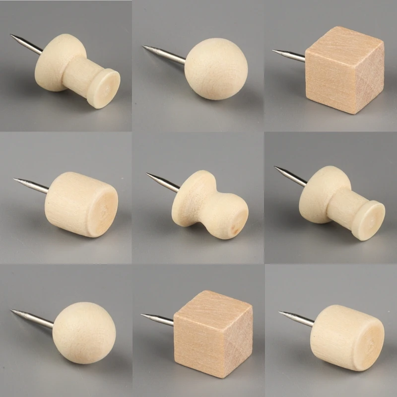 Wood Thumb Tacks: The Ultimate DIY & Office Organization Solution