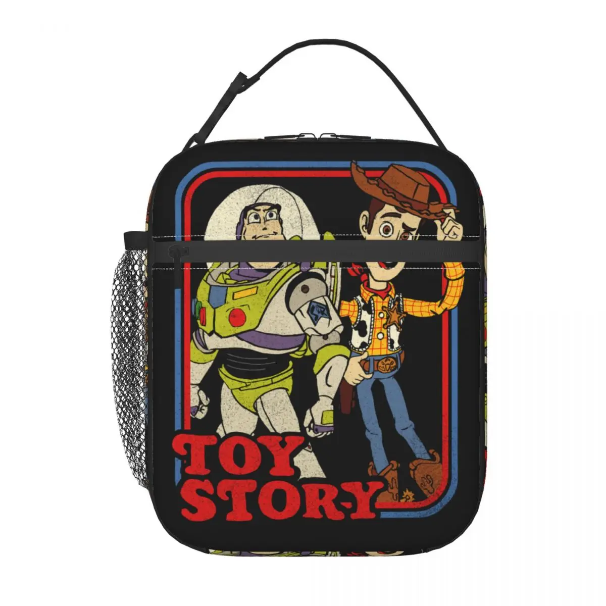 

Термосумка для обедов Custom Toyes Anime Stories: водонепроницаемый ланч-бокс с изображением инопланетян и мультяшных персонажей для школы и офиса, для мужчин