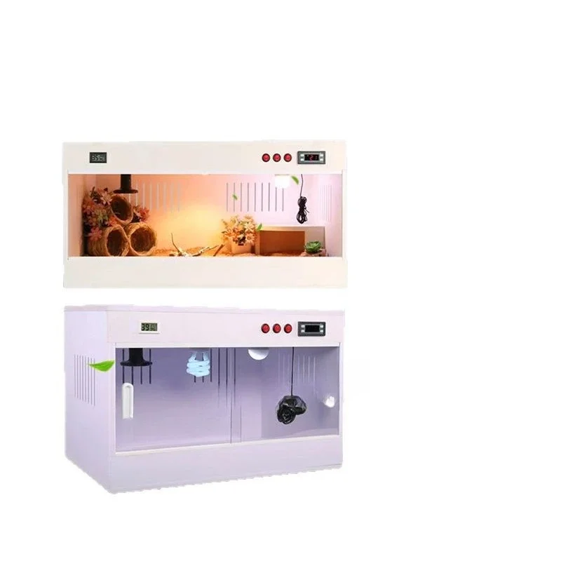 

Climbing pet panoramic feeding box pvc incubator palace mane lion lizard constant temperature reptile special