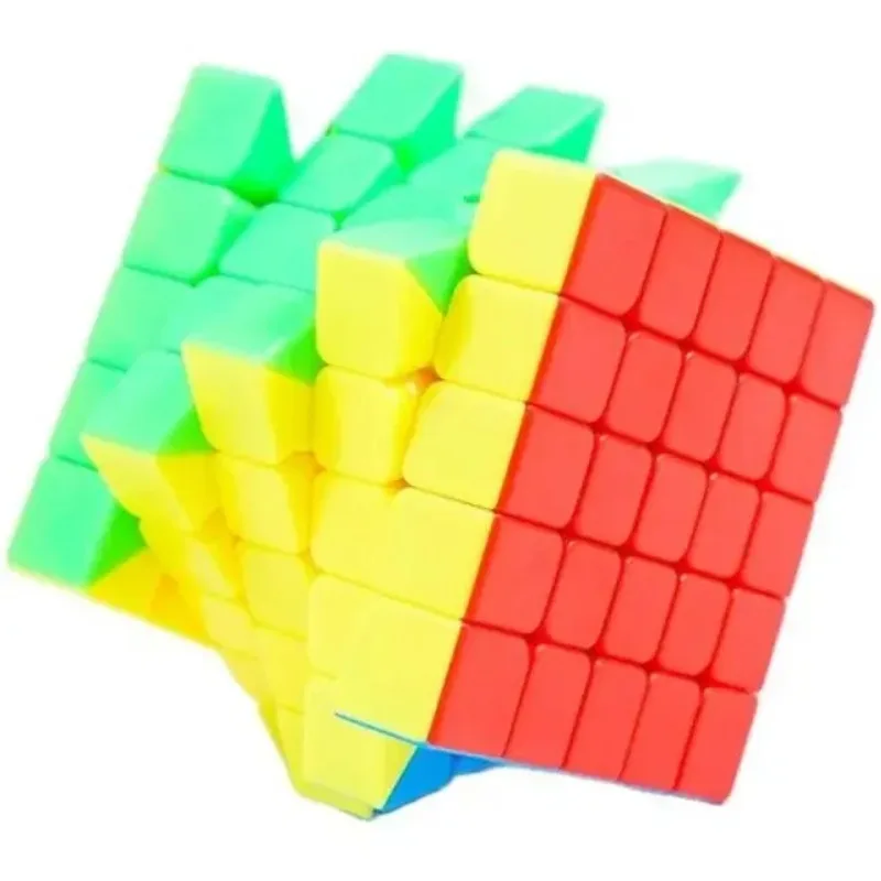 Cubo mágico 5x5x5 quebra-cabeça velocidade profissional jogo infantil brinquedo de quebra-cabeça