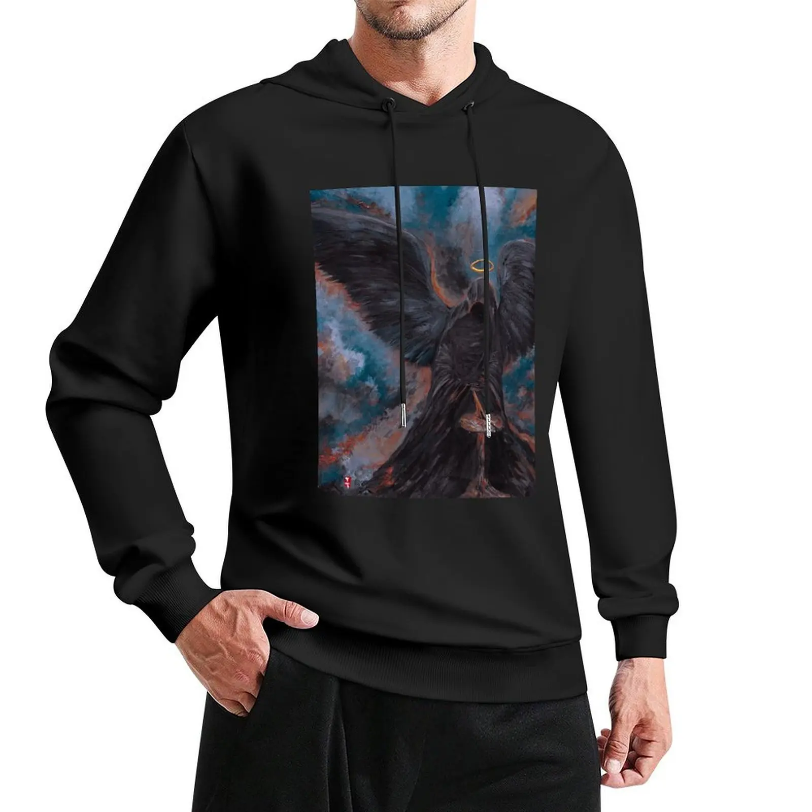 

Angel of death Pullover Hoodie fashion men autumn men's coat man hoodie