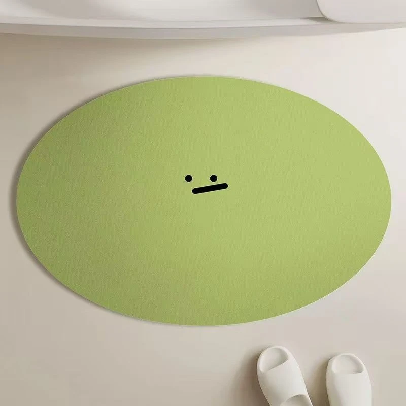 Bathroom absorbent diatom mud toilet  doormat toilet toilet floor mat toilet carpet