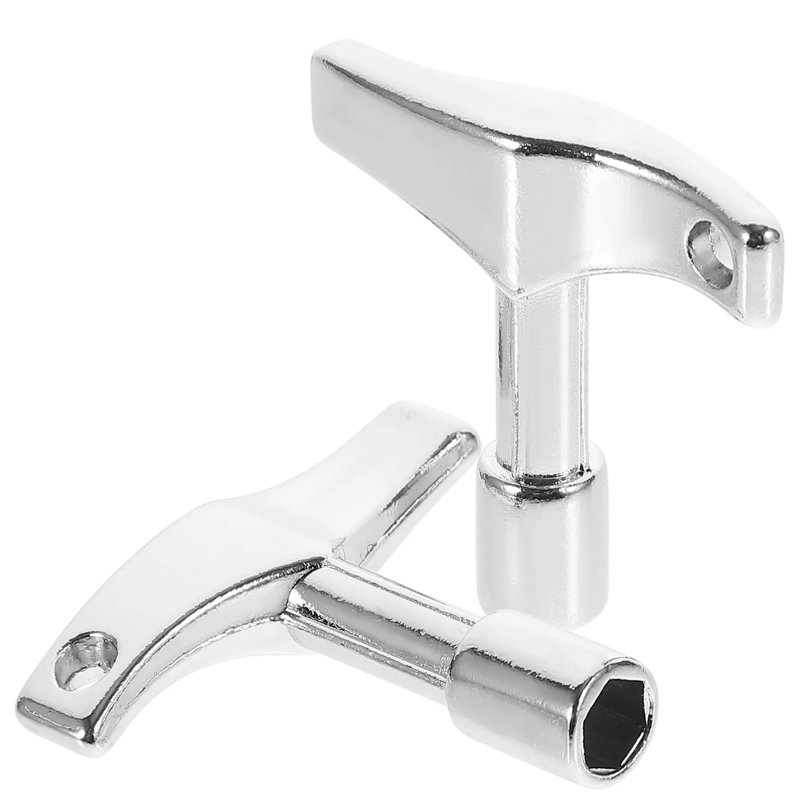 

2pcs Tuning Keys 6MM Hexagon Square Zinc Alloy Drum Wrenches for Jazz Drums Snare Drum Accessories Tuner Tools