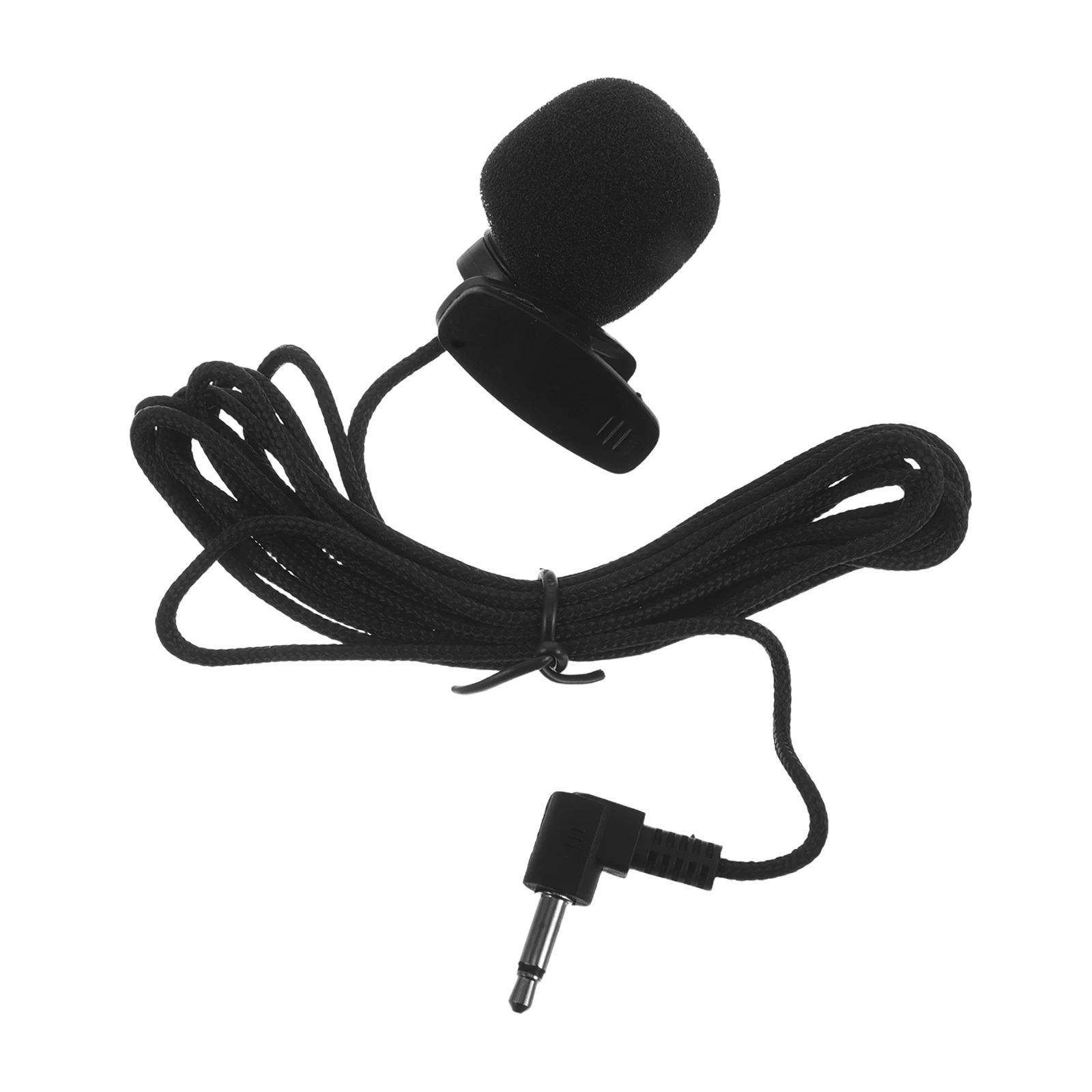 

Car Microphone Vehicle Audio Portable Clip Lavalier Wired Extended Pickup Compatibility Smartphones HighImpedance