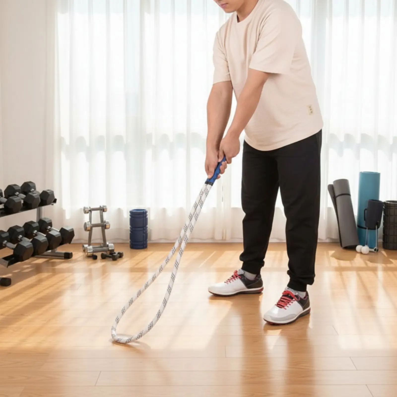 Swing Coach Rope Indoor Outdoor Use Golf Swing Rope Golf Practice Cord Portable - view 2