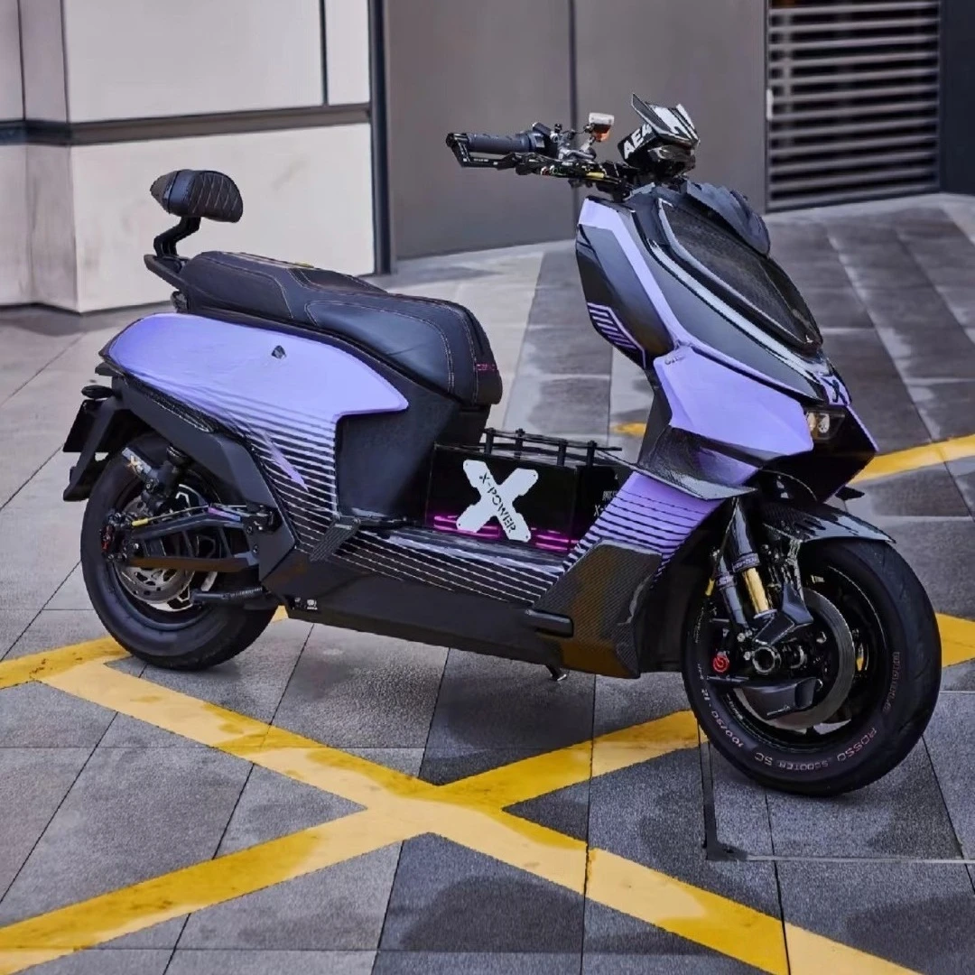 Long battery life electric motorcycle 1600W high power commuter motorcycle front and rear disc brake lead-acid electric friction