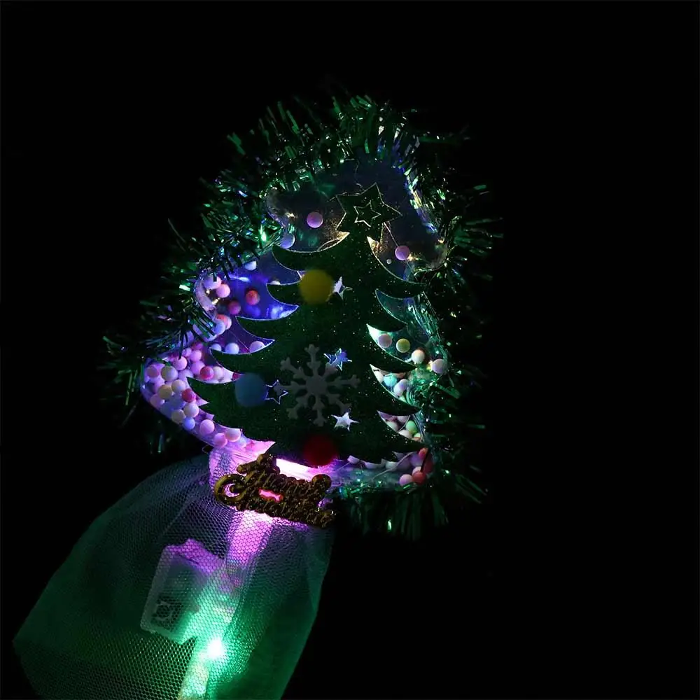 Kerstboom Kerstboom Glow Stick Sneeuwpop Lichtgevende Prop Kerst Flash Bar Sfeer LED Sneeuwpop Glow Stick Kinderen