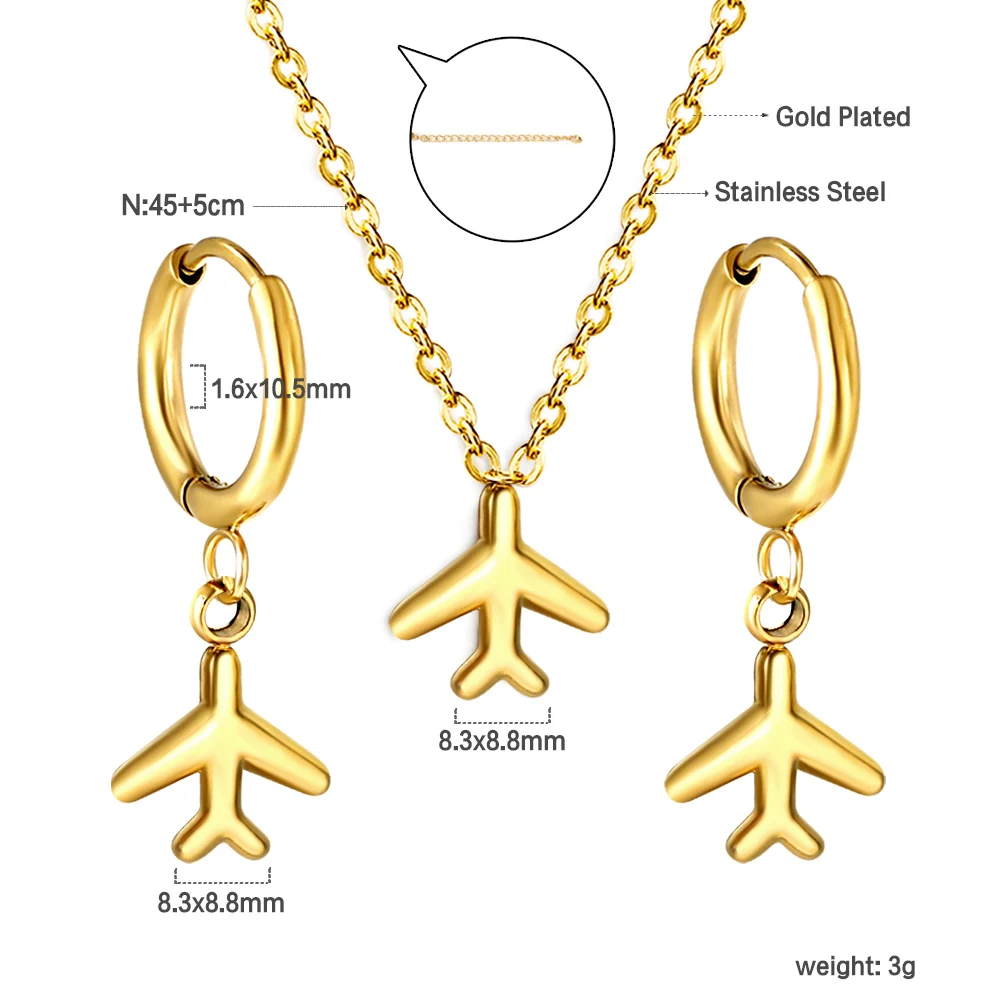 Women's Circular Shell Necklace & Earring Set, Wedding Party