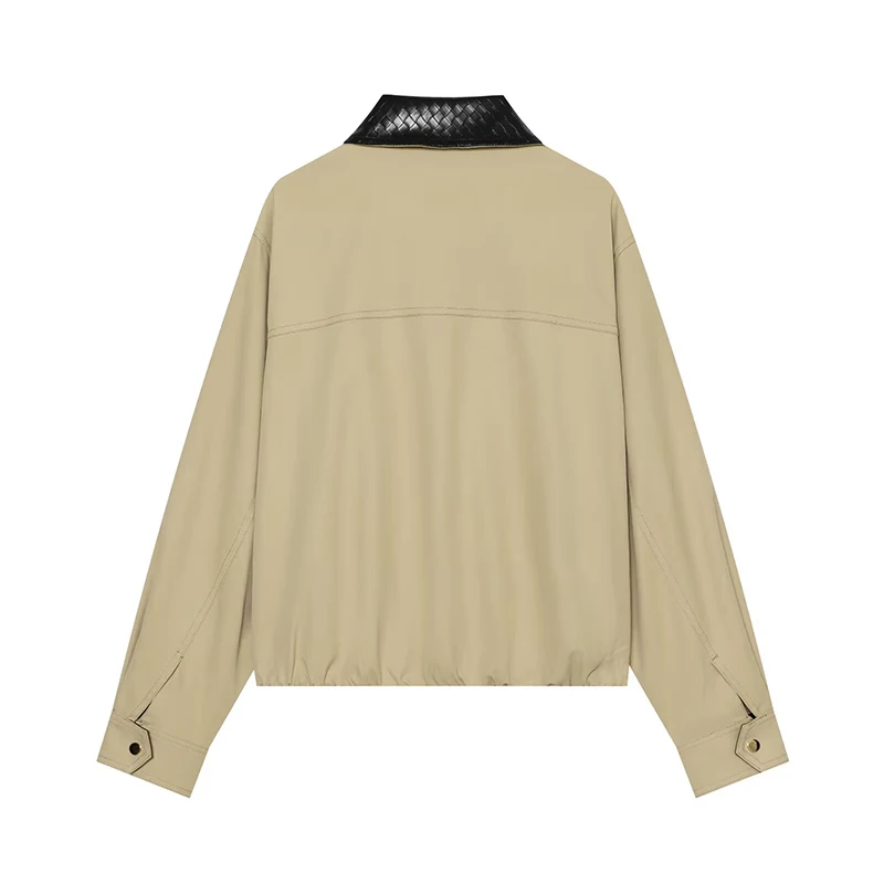 Jackets Women's Autumn 2026 New Chic Stitching Elegant Youth Coats Autumn Women's Fashion Casual Street Warm Jackets Coat
