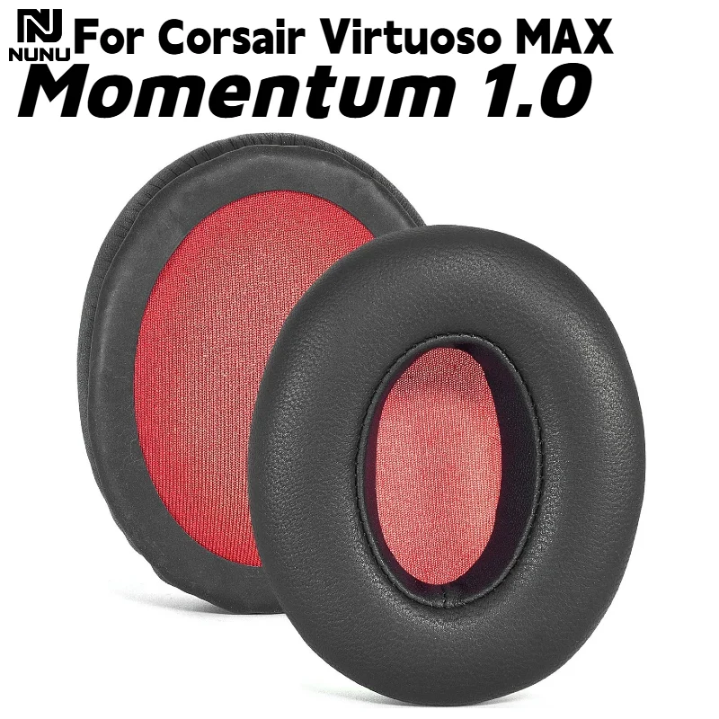 

NUNU Replacement Soft lambskin Memory Foam Ear Pads Comfortable/Durable For Sennheiser Momentum 1.0 Headphones repair parts