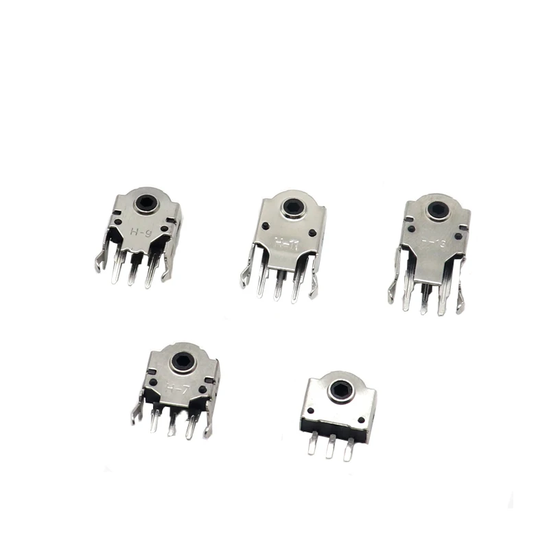 【10PCS】 Mouse Encoder 5MM 7MM 9MM 11MM 13MM Rolling Switch Roller Encoder 5H 7H 9H 11H 13H Mouse Navigation Mouse Connector