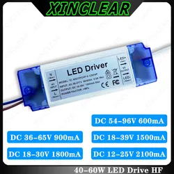 60W 50W 48W 45W 40W LED Driver DC54-96V 36-65V 18-39V 18-30V 600mA 900mA 1500mA 1800mA 2100mA Lighting Transformers Power Supply