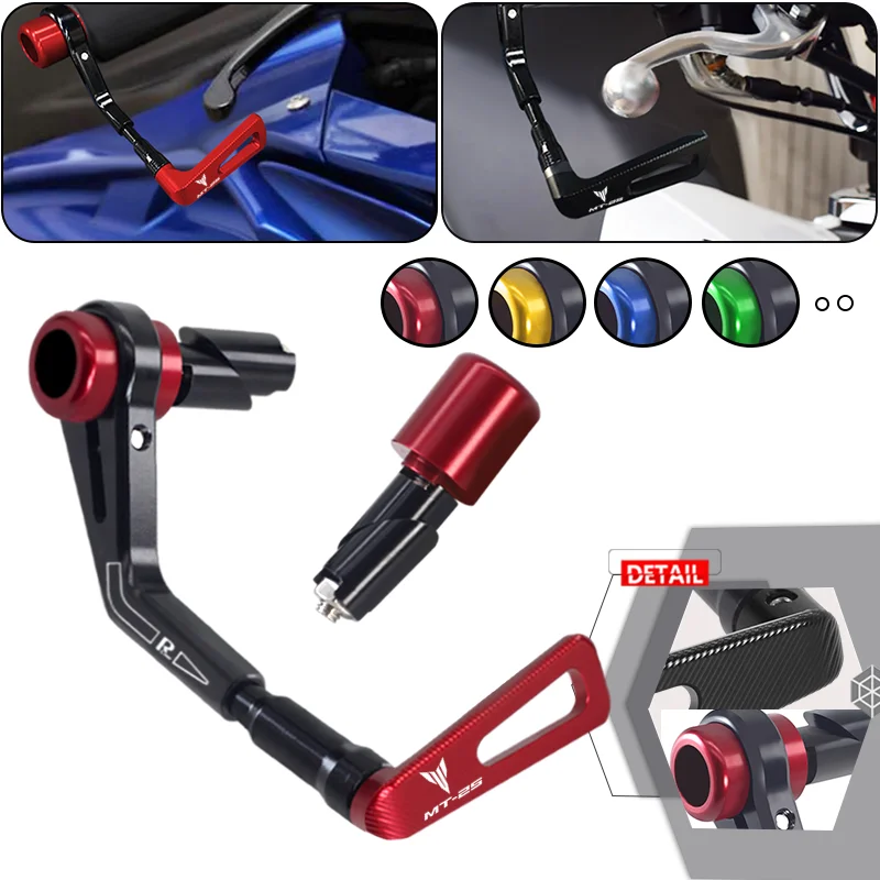 

NEW 22mm Handlebar Grips Guard For MT-25 MT-125 2016-2022 2023 Motorcycle CNC Brake Clutch Handguards Protector mt25 mt125