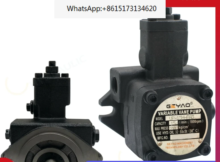 VP-20-FA3 Hydraulic Station Pump Head GEYAO Hydraulic Pump VP-30/40-FA3 Variable Vane Pump Oil Pump