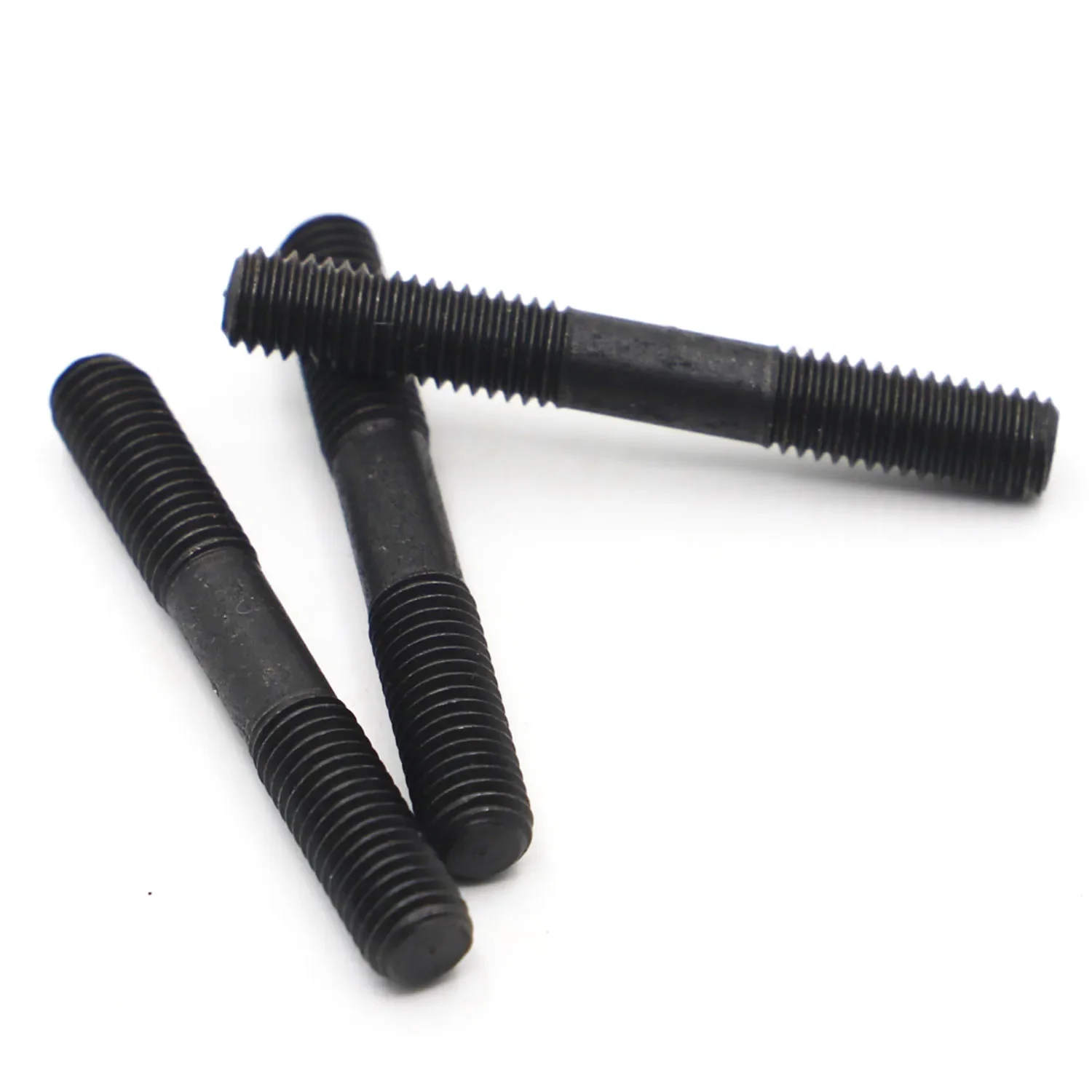 M8 M10 M12 Grade 8.8 Steel Rod Double Thread Screw Stud Screw Rod Stud Bolt GB901