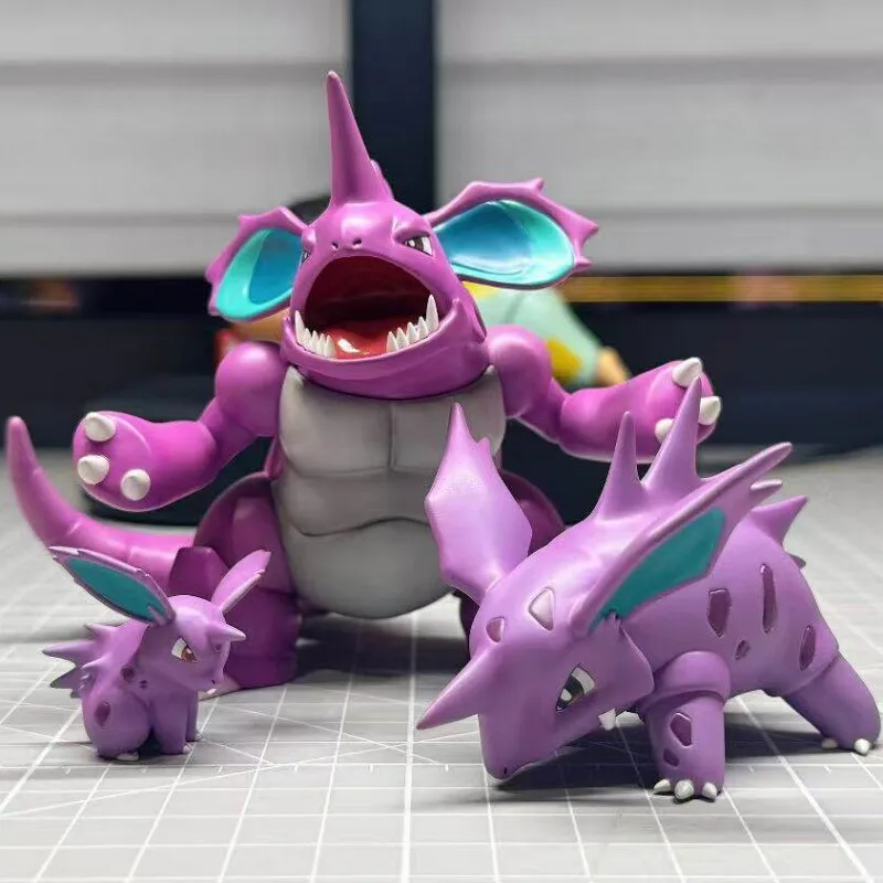 

Аниме-фигурки PKM: Нидоквин и Нидокинг, коллекционные фигурки из ПВХ, модные модели игрушек, подарки на день рождения, высококачественные реплики, 2-6 см.