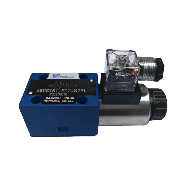 4WE6 Hydraulic Solenoid Valve 4WE6Y61-EW220RNZ5L 4WE6Y61-EG24NZ5L High Pressure Directional Control Valve
