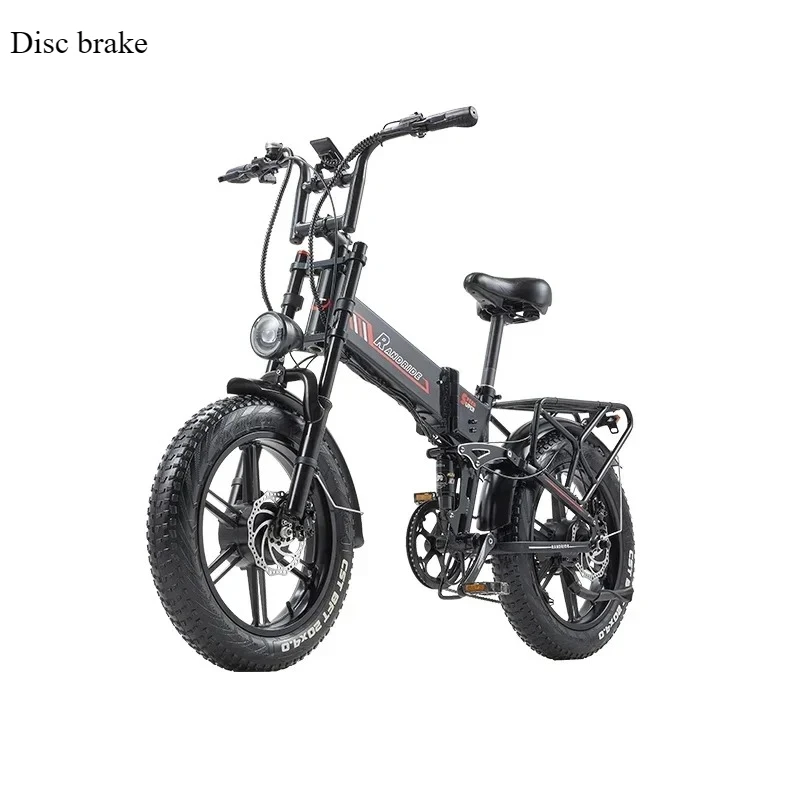 NEW YX20M Electric Bike 2000W motor 48v20ah lithium battery foldable E-bike 20 inch fat tire Off-road riding  Electric Bicycle image 3